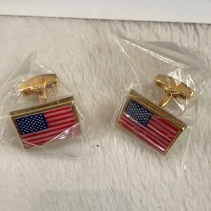 American flag cufflinks by  Eight knighthood